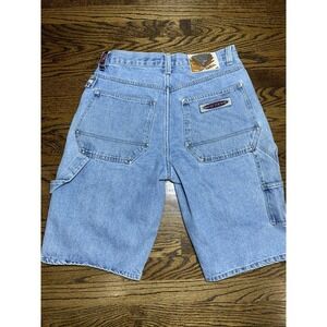 Vintage Y2K Paco Jean Shorts Size 32 Carpenter Skater Jorts Denim